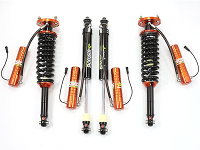 三菱帕杰羅V97氮氣減震器-越野性能強(qiáng)悍100段電子調(diào)節(jié)軟硬邊開邊調(diào)