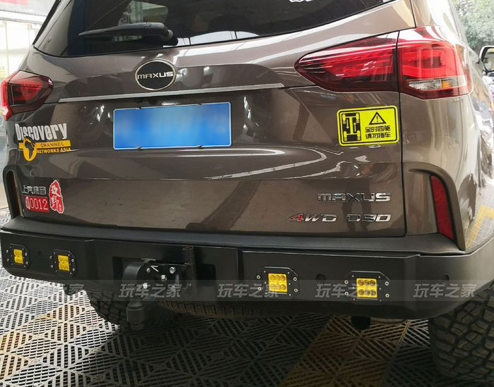 上汽大通D90改裝避震輪胎 提升越野性能 上汽大通D90改裝避震輪胎 提升越野性能